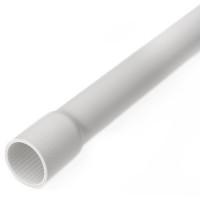 Plastic installation tube rigid 20mm/3m white