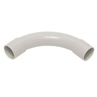 Bend for installation tubes CRS 16mm 90" grey