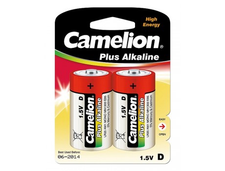 Батарейка 1,5V LR20-BP2 D (2шт.) Camelion