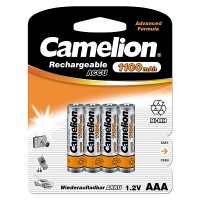 Аккумуляторные элементы. NH-AAA1100BP4 (4шт.) Camelion