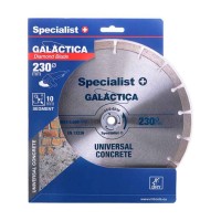 Segmented rim diamond blade 230x10x22.2 mm, GALACTICA Specialist+