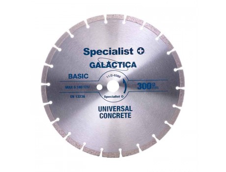 Диск отрезной алмазный 300x10x22.2 mm, GALACTICA Specialist+