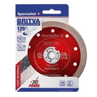Dimanta disks 125x1.2x22.2 mm, BRITVA Specialist+