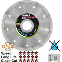 Segmented rim diamond blade 125 mm, KVX Samedia