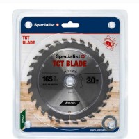 Blade 165x30Tx30/20/16 mm TCT SPECIALIST+