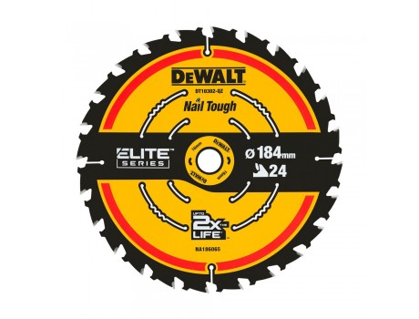 Дисковаяпила 184x16mm 24T ELITE CSB DeWalt