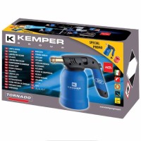 Горелка с пьезорозжигом и газовым баллончиком Kemper