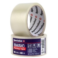 Packaging tape, 45m x 48 mm Specialist+