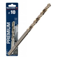 Metal drill bit 10.0mm HSS (1psc.) Specialist+