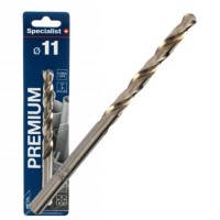 Metal drill bit 11.0mm HSS (1psc.) Specialist+