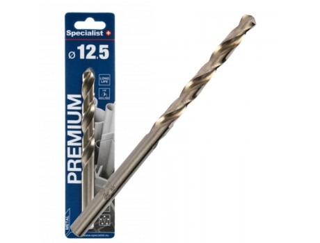 Metal drill bit 12.5mm HSS (1psc.) Specialist+