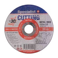 Диск для резки металла 125x1.6x22 mm SPECIALIST+