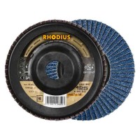 Шлифовальный лепестковый диск 180x22 mm. LSZ60 Rhodius