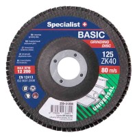 Sanding disc 125x22 mm. ZK40 Basic Specialist+