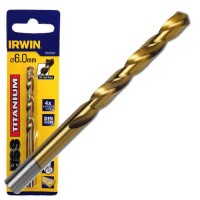 Сверло по металлу 1.0mm HSS-G TiN Irwin