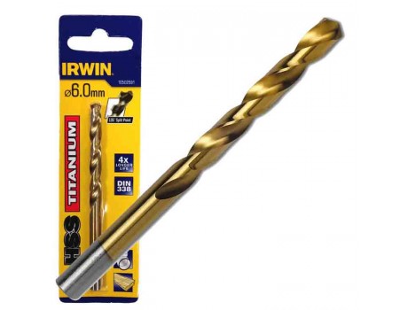 Metal drill bit 2.0mm HSS-G Pro TiN Irwin