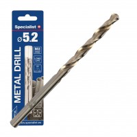 Metal drill bit 5.2mm HSS (2psc.) Specialist+