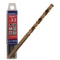 Сверло по металлу 3.3x65mm HSS-Cob (10шт.) Specialist+