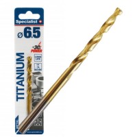 Сверло по металлу 6.5x101mm HSS-G TiN (1шт.) Specialist+