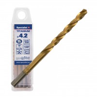 Сверло по металлу 4.2x75mm HSS-G TiN (10шт.) Specialist+