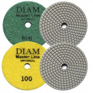 Flexible diamond grinding wheels