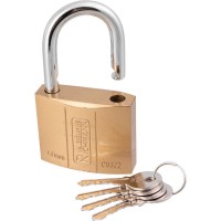 Gold padlock 60mm Richmann