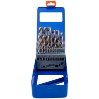 Twist drill set DIN338 25pcs. (1.0-13.0mm) HSS Richmann