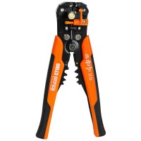 Universal wire stripper and ratchet crimping pliers Richmann