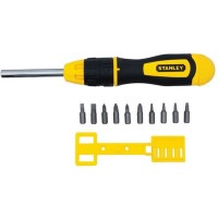 Отвертка + насадки 2 в 1 PH/PZ/SL/Torx (11шт.) Stanley