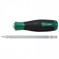 Screwdriver two-in-one PH2/SL6 x100mm SATA