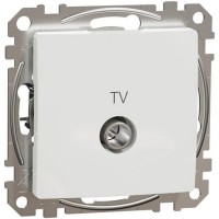 Intermediate TV socket 7dB , white Sedna Design