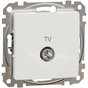 Intermediate TV socket 4dB , white Sedna Design
