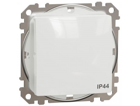 Switch IP44 10AX white Sedna Design