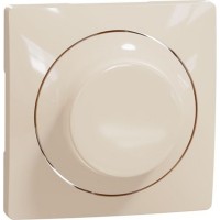 Dimmer cover plate, beige Sedna Design