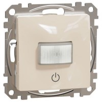 Motion sensor 160°, 10A beige Sedna Design