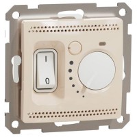 Room Thermostat 16A, beige Sedna Design