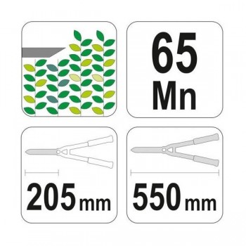 Ножницы для живой изгороди 550мм FLO