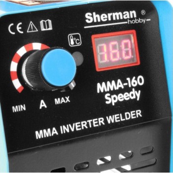 Metināšanas iekārta MMA 160 Speedy, 140A, 230V Sherman