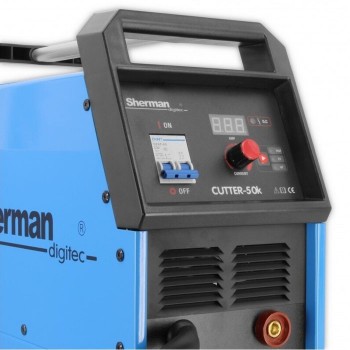 Аппарат для плазменной резки CUTTER 50K с компрессором, 45A, 230V, 12мм Sherman