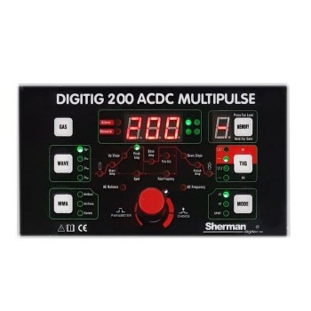 Синергетический инверторный сварочный аппарат DIGITIG 200 AC/DC MULTIPULSE, 200A, 230V Sherman