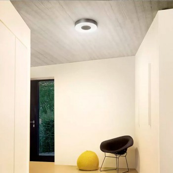 LED indoor light without sensor RS 200 C, Anthracite, 17.1W, 3000K, 1165lm, IP54, Bluetooth Steinel