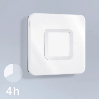 Sensor-switched LED indoor light RS M1 S, White, 8m, 8.8W, 3000K, 759lm, IP20, 360° Steinel