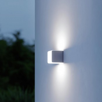 Fasādes gaismeklis LED ar sensoru L 830 SC, Sudrabs, 5m, 9.1W, 3000K, 523lm, IP44, 160°, Bluetooth Steinel