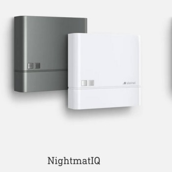 Photoelectric lighting controller NightmatIQ, White, 1000W, 1-75 lx, IP54 Steinel