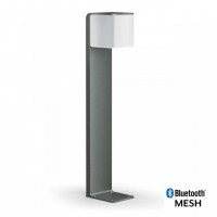 Sensor-switched LED outdoor light GL 80 SC, Anthracite, 5m, 9.1W, 3000K, 650lm, IP44, 160°, Bluetooth Steinel