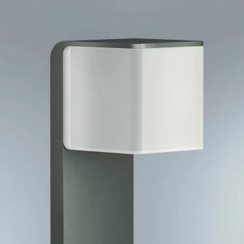 Āra apgaismes stabs LED ar sensoru L 840 SC, Antracīts, 5m, 9.1W, 3000K, 650lm, IP44, 160°, Bluetooth Steinel