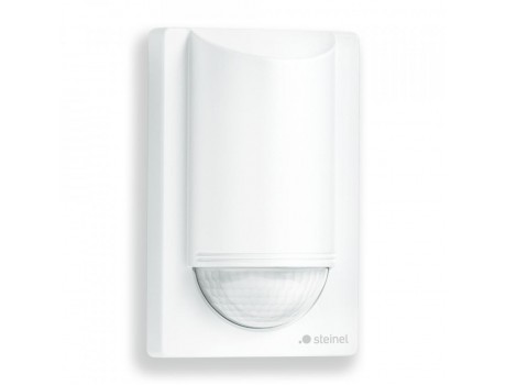 Motion detector IS 2180 ECO White, 5-12m, 2000W, IP54, 180° Steinel