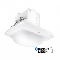 Klātbūtnes sensors IR Quattro HD-2 COM1 DE, Balta, 24x24m, 2000W, IP20, 360° Bluetooth Steinel