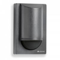 Motion detector IS 2180 ECO Anthracite, 5-12m, 2000W, IP54, 180° Steinel