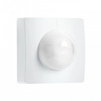 Motion detector IS 3180 COM1, surface, White, 6-20m, 2000W, IP54, 180° Steinel